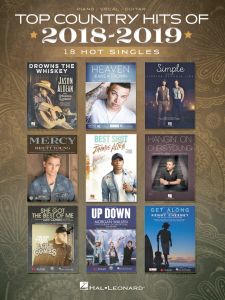 HAL LEONARD TOP Country Hits Of 2018-2019 18 Hot Singles For Piano/vocal/guitar