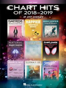 HAL LEONARD CHART Hits Of 2018-2019 For Easy Piano
