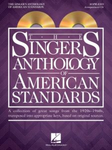 HAL LEONARD THE Singer's Anthology Of American Standards Soprano Accompaniment Cds