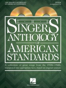 HAL LEONARD THE Singer's Anthology Of American Standards Tenor Accompaniment Cds