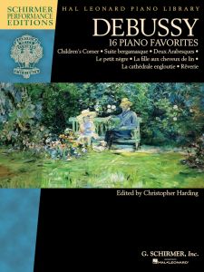 G SCHIRMER DEBUSSY 16 Piano Favorites For Piano Edited By Christopher Harding