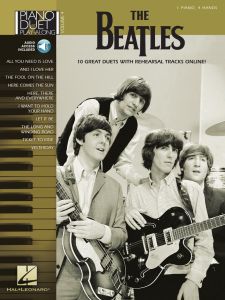 HAL LEONARD PIANO Duet Play-along Volume 4 The Beatles For Intermediate Level