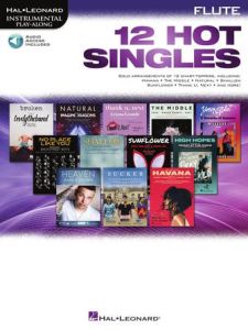 HAL LEONARD 12 Hot Singles For Flute