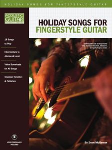 STRING LETTER MEDIA SEAN Mcgowen Holiday Songs For Fingerstyle Guitar