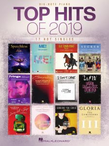 HAL LEONARD TOP Hits Of 2019 For Big Note Piano