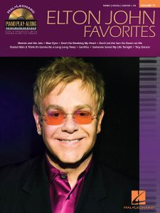 HAL LEONARD PIANO Play Along Elton John Play 8 Favorites With Sound Alike Cd Tracks