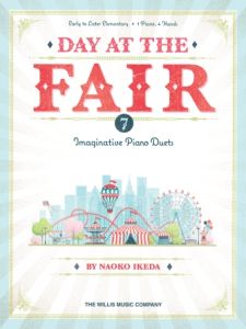 WILLIS MUSIC NAOKO Ikeda Day At The Fair For 1 Piano 4 Hands