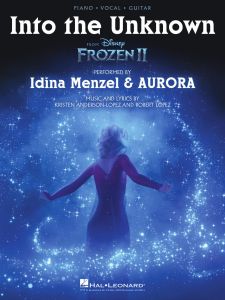 HAL LEONARD IDINA Menzel Into The Unknown From Frozen Ii For Piano Vocal Guitar
