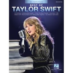 HAL LEONARD BEST Of Taylor Swift For Big-note Piano 2nd Editiion
