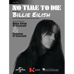 HAL LEONARD NO Time To Die By Billie Eilish For Easy Piano