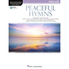 HAL LEONARD INSTRUMENTAL Play-along Peaceful Hymns For Cello