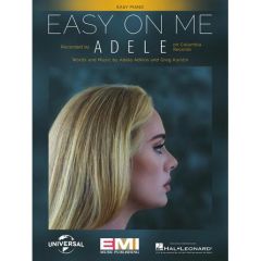 HAL LEONARD EASY On Me Recorded By Adele For Easy Piano