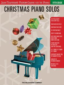 WILLIS MUSIC JOHN Thompsons Modern Piano Course Christmas Solos Fifth Grade