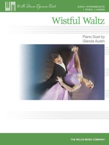 WILLIS MUSIC WISTFUL Waltz Early Intermediate Piano Duet By Glenda Austin