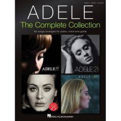 HAL LEONARD ADELE The Complete Collection For Piano/vocal/guitar