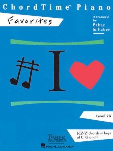 FABER CHORDTIME Piano Favorites Level 2b Arranged By Faber & Faber