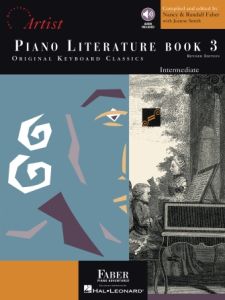 FABER PIANO Literature Book 3 Original Keyboard Classics Intermediate