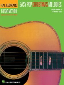 HAL LEONARD GUITAR Method Easy Pop Christmas Melodies Book Only