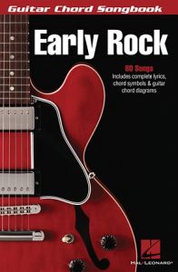 HAL LEONARD EARLY Rock Guitar Chord Songbook 80 Songs With Lyrics Chords & Diagrams