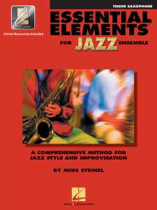 HAL LEONARD ESSENTIAL Elements For Jazz Ensemble - Tenor Sax
