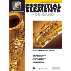 HAL LEONARD ESSENTIAL Elements For Band Book 1 Tenor Saxophone With Eei