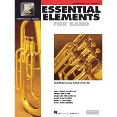 HAL LEONARD ESSENTIAL Elements For Band Book 2 Baritone Bass Clef