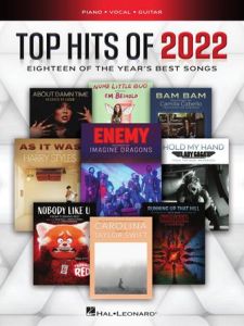 HAL LEONARD TOP Hits Of 2022 For Piano/vocal/guitar