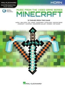 HAL LEONARD INSTRUMENTAL Play-along Minecraft Music From The Video Game Series For Horn