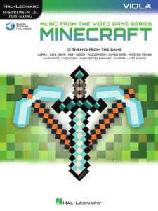 HAL LEONARD INSTRUMENTAL Play-along Minecraft Music From The Video Game Series For Viola