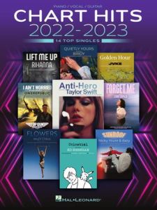 HAL LEONARD CHART Hits Of 2022-2023 For Piano/vocal/guitar