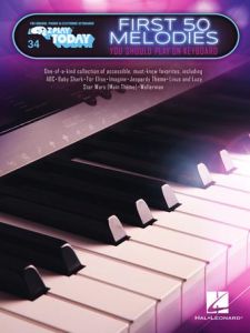 HAL LEONARD EZ Play Today 34 First 50 Melodies You Should Play On Keyboard