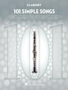 HAL LEONARD 101 Simple Songs For Clarinet
