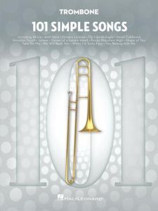 HAL LEONARD 101 Simple Songs For Trombone