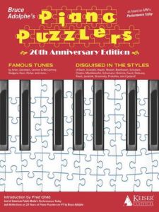 KEISER BRUCE Adolphe's Piano Puzzlers 20th Anniversary Edition