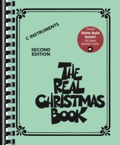HAL LEONARD THE Real Christmas Book Play-along For C Instruments 2nd Edition