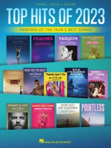 HAL LEONARD TOP Hits Of 2023 For Piano/vocal/guitar
