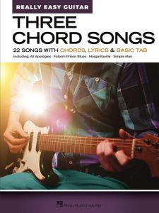 HAL LEONARD THREE Chord Songs Really Easy Guitar