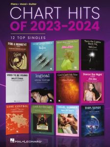 HAL LEONARD CHART Hits Of 2023-2024 For Piano/vocal/guitar