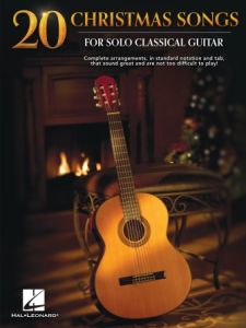 HAL LEONARD 20 Christmas Songs For Solo Classical Guitar