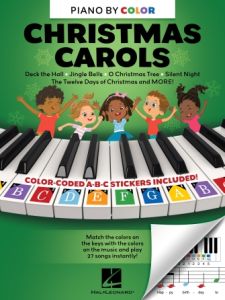 HAL LEONARD PIANO By Color Christmas Carols