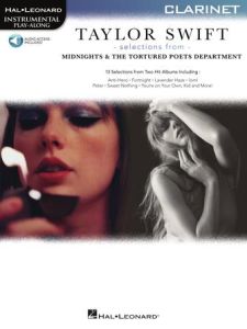 HAL LEONARD TAYLOR Swift Selections From Midnights & The Tortured Poets Department Clarine