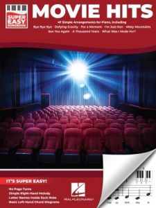 HAL LEONARD MOVIE Hits Super Easy Songbook