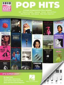 HAL LEONARD POP Hits Super Easy Songbook