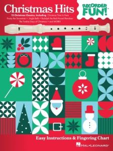HAL LEONARD RECORDER Fun Christmas Hits Pack With Songbook & Instrument