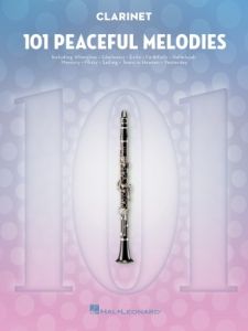 HAL LEONARD 101 Peaceful Melodies For Clarinet