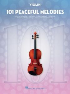 HAL LEONARD 101 Peaceful Melodies For Violin