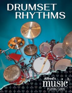 ALFRED DRUMSET Rhythms Playing Cards