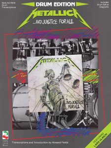CHERRY LANE MUSIC & The Justice For All By Metallica For Drum