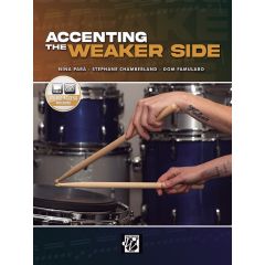 WIZDOM ENTERPRISES ACCENTING The Weaker Side Drumset Book