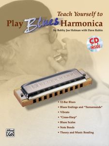 ALFRED TEACH Yourself To Play Blues Harmonica Book & Cd